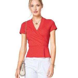 Anne Taylor Coral Cap Sleeve Tank Top Size Petite M